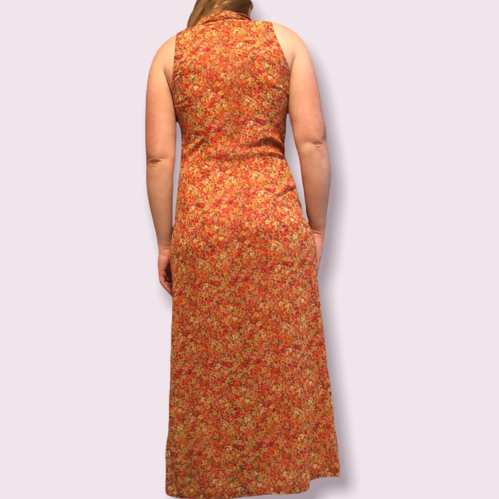 Victoria's Secret Floral Maxi Dress - Red and Yellow - Picture 3 of 5